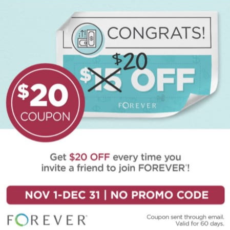 FOREVER coupon